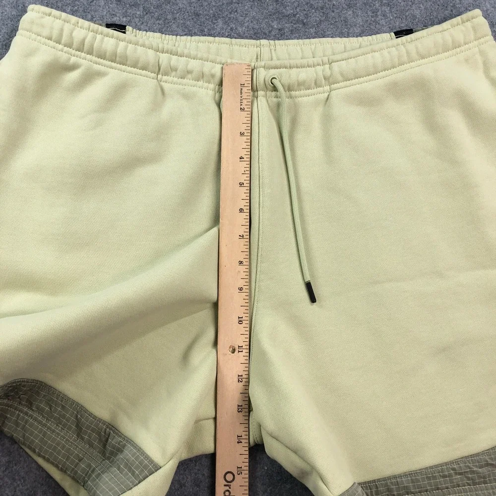 Jordan 23 ENGINEERED Mens Sweatshorts XL Yellow-Green Streetwear Basketball